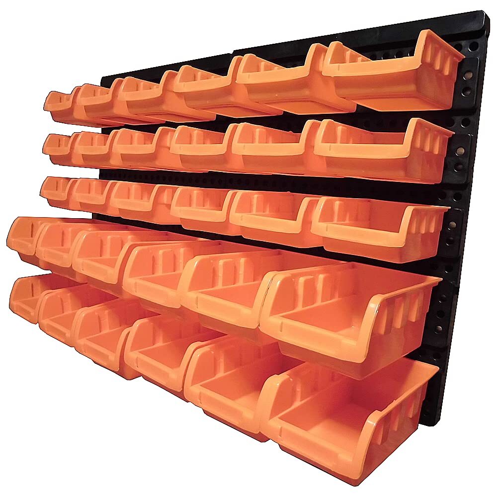 オートパーツセンター工具入れ 壁 収納 ツールキャビネット 収納ケース 小物 パーツケース 32PCS