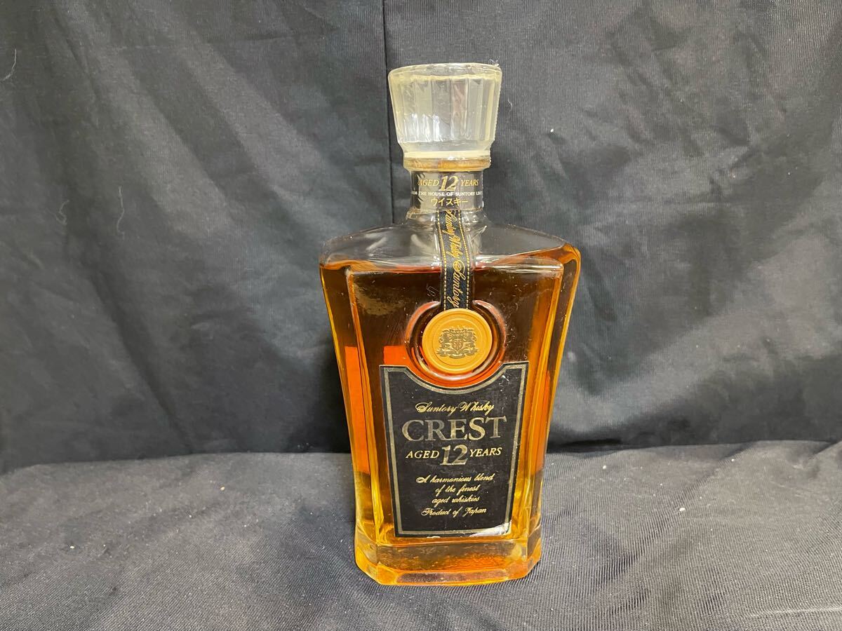 SN0704-12 SUNTORY WHISKY CREST 12年 700ml 43% サントリー SN0704-12 SUNTORY WHISKY CREST 12年 700ml 43% サントリー