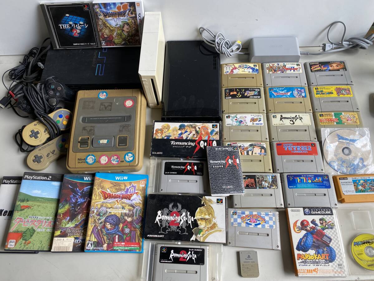 ④t636◇ゲーム機◇PS2/Wii/WiiU/スーパーファミコン 本体 WUP ④t636◇ゲーム機◇PS2/Wii/WiiU/スーパーファミコン 本体 WUP