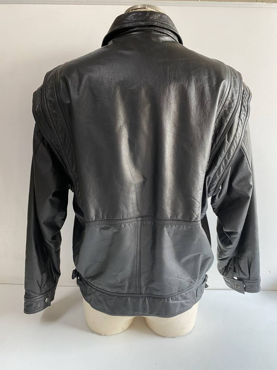 ⑤t144◇レザージャケット◇上着 牛革 シングルライダース ⑤t144◇レザージャケット◇上着 牛革 シングルライダース