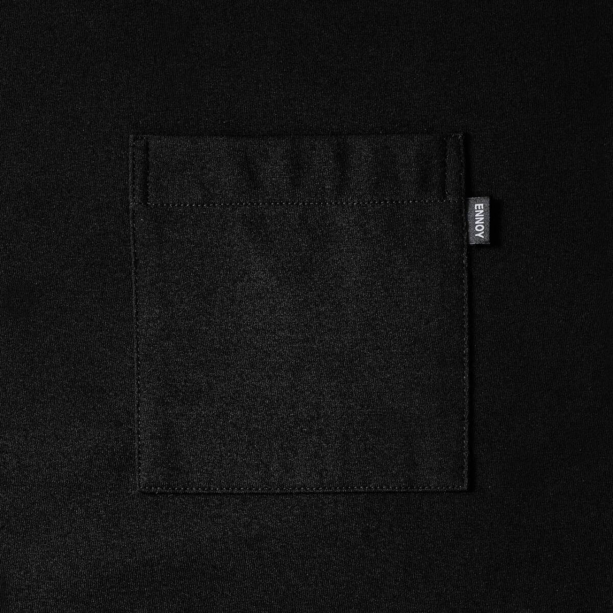 ENNOY POCKET & CREW 2PACK LS T-SHIRTS BLACK XXL エンノイ ENNOY POCKET & CREW 2PACK LS T-SHIRTS BLACK XXL エンノイ