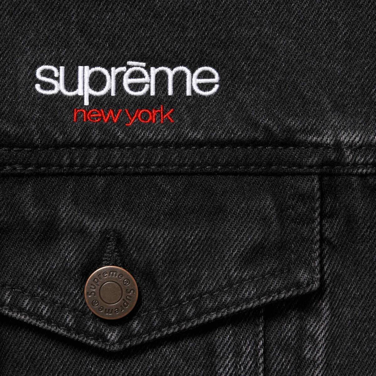 Supreme Denim Trucker Jacket Black XL シュプリーム デニム Supreme Denim Trucker Jacket Black XL シュプリーム デニム