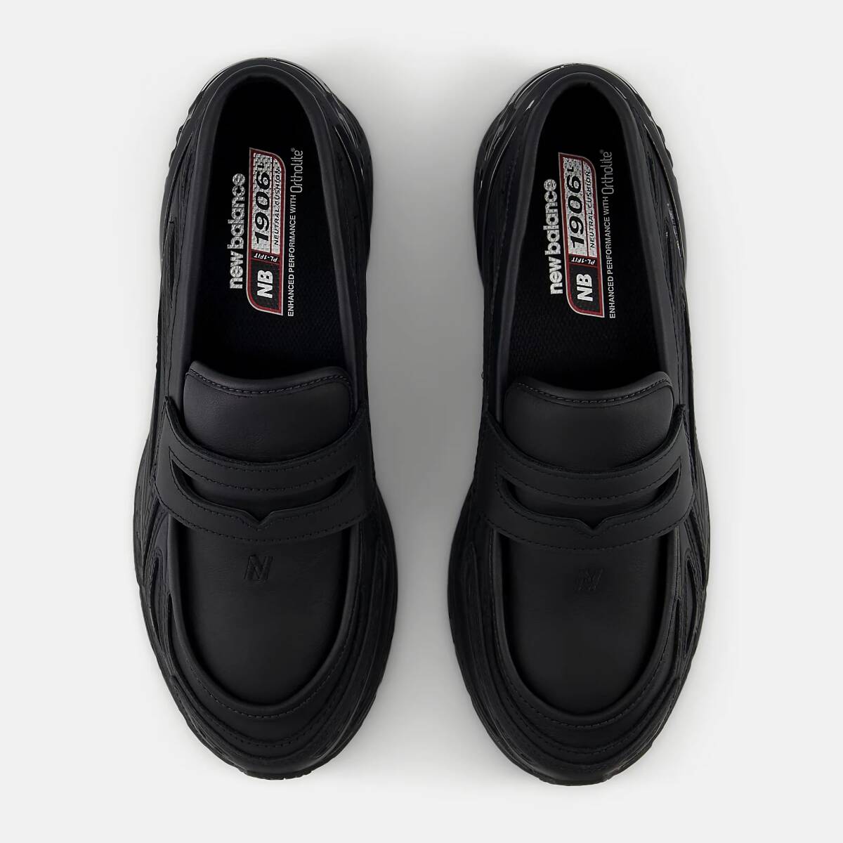 New Balance 1906L Black Leather 31cm US13 UK12 5 EU47 5