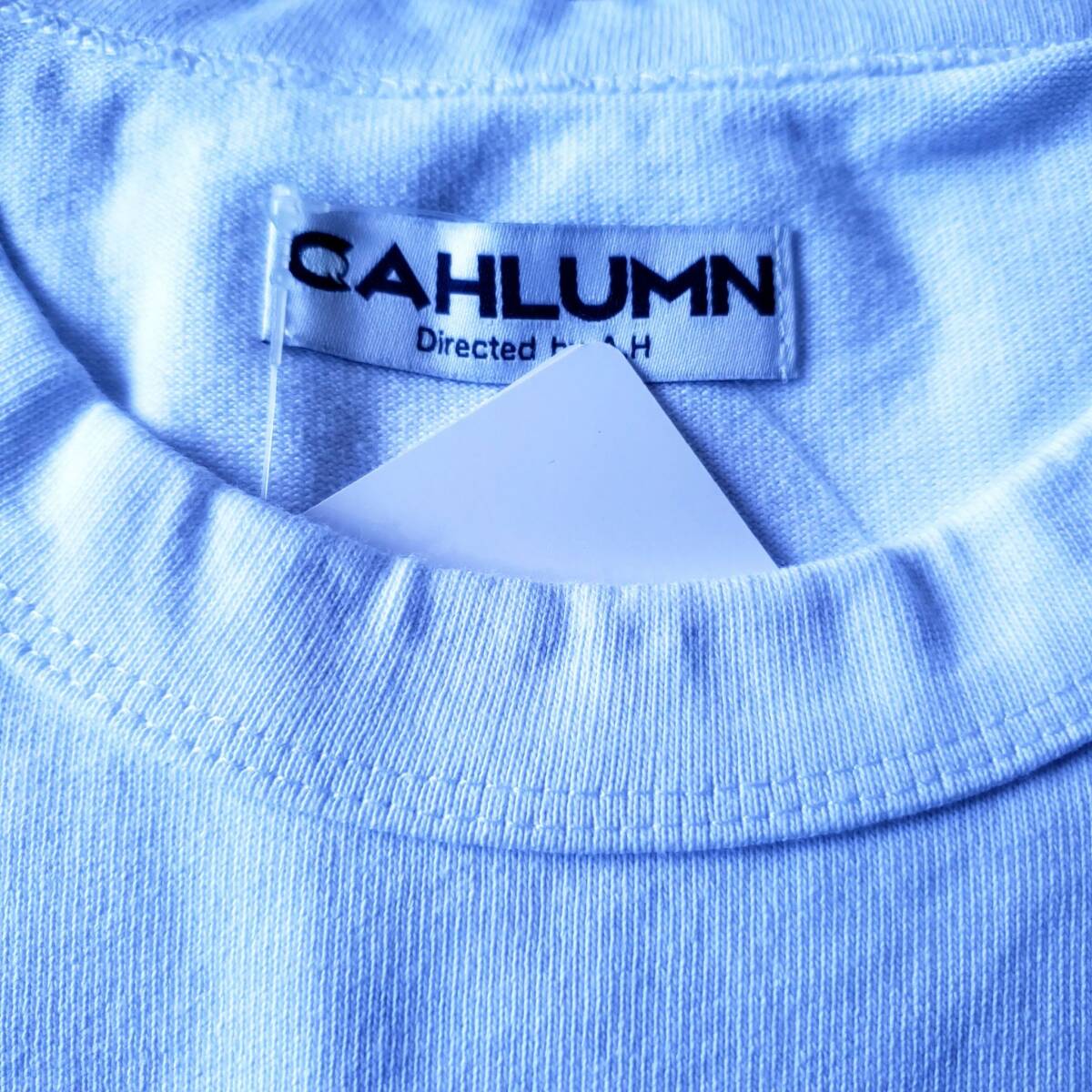 CAHLUMN TONBO 刺繍LOGO HEAVY WEIGHT TEE WHITE XXL カウラム