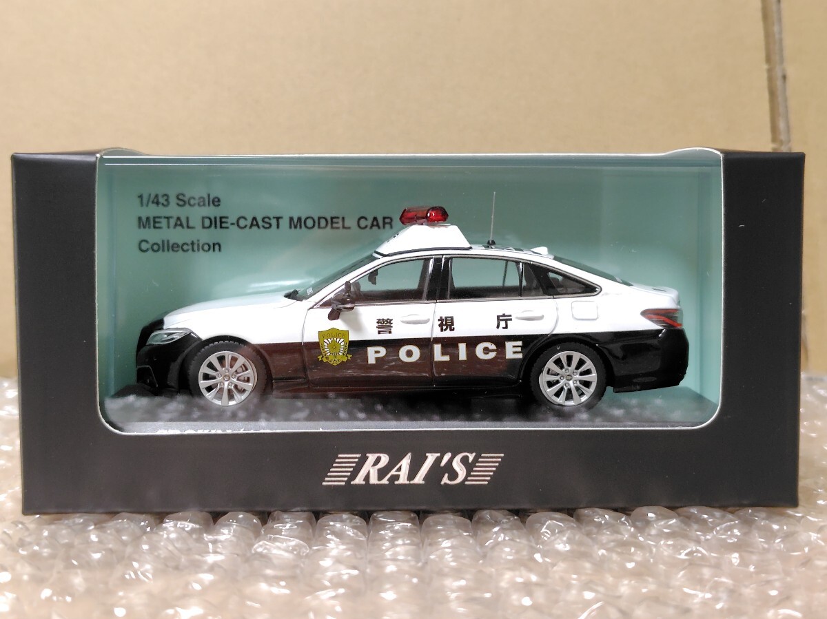 1/43 RAI'S クラウン (ARS220) 警視庁 所轄署地域警ら車両 空3 1/43 RAI'S クラウン (ARS220) 警視庁 所轄署地域警ら車両 空3