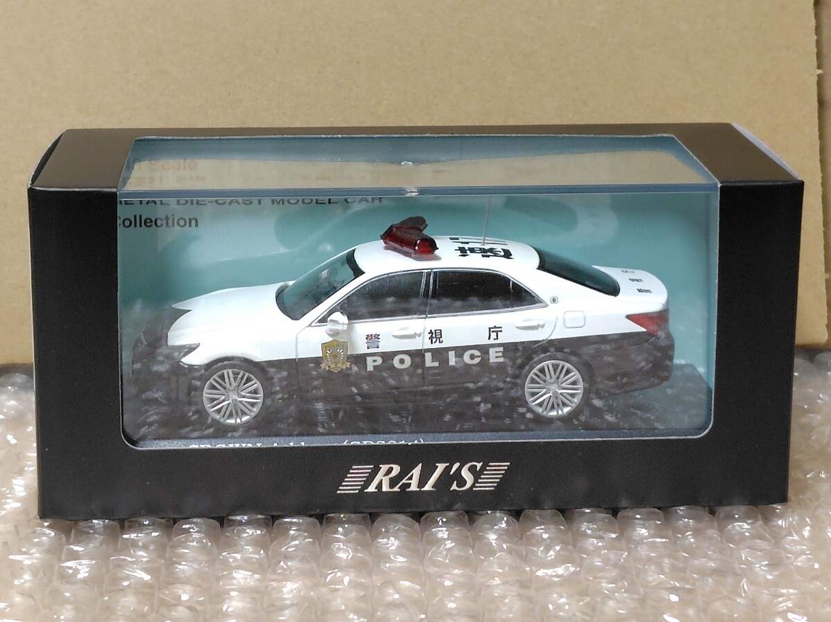 1/43 RAI'S クラウン アスリート (GRS214) 警視庁 高速道路交通 1/43 RAI'S クラウン アスリート (GRS214) 警視庁 高速道路交通