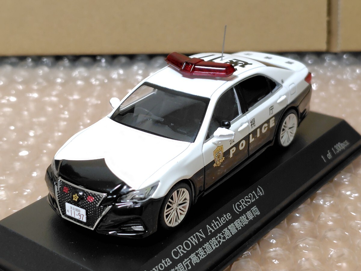 1/43 RAI'S クラウン アスリート (GRS214) 警視庁 高速道路交通 1/43 RAI'S クラウン アスリート (GRS214) 警視庁 高速道路交通