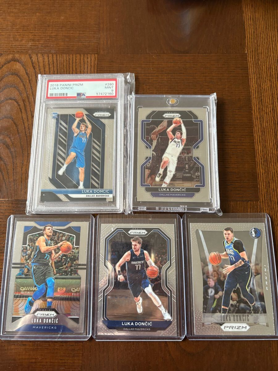 Luka Doncic Panini Prizm Base NBA RC PSA9 5枚セット (検 Luka Doncic Panini Prizm Base NBA RC PSA9 5枚セット (検