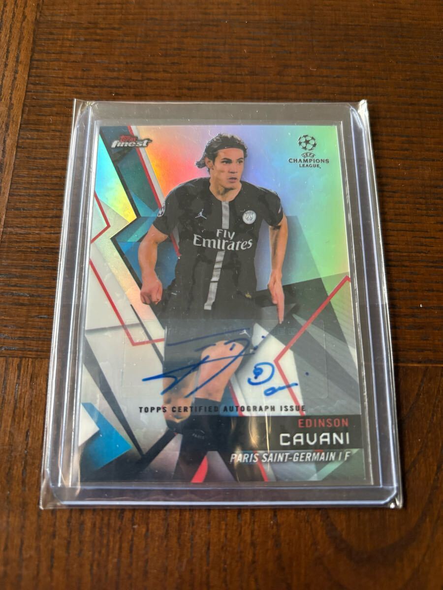 2019 Topps Finest UCL Soccer Edinson Cavani Autographs (検 2019 Topps Finest UCL Soccer Edinson Cavani Autographs (検