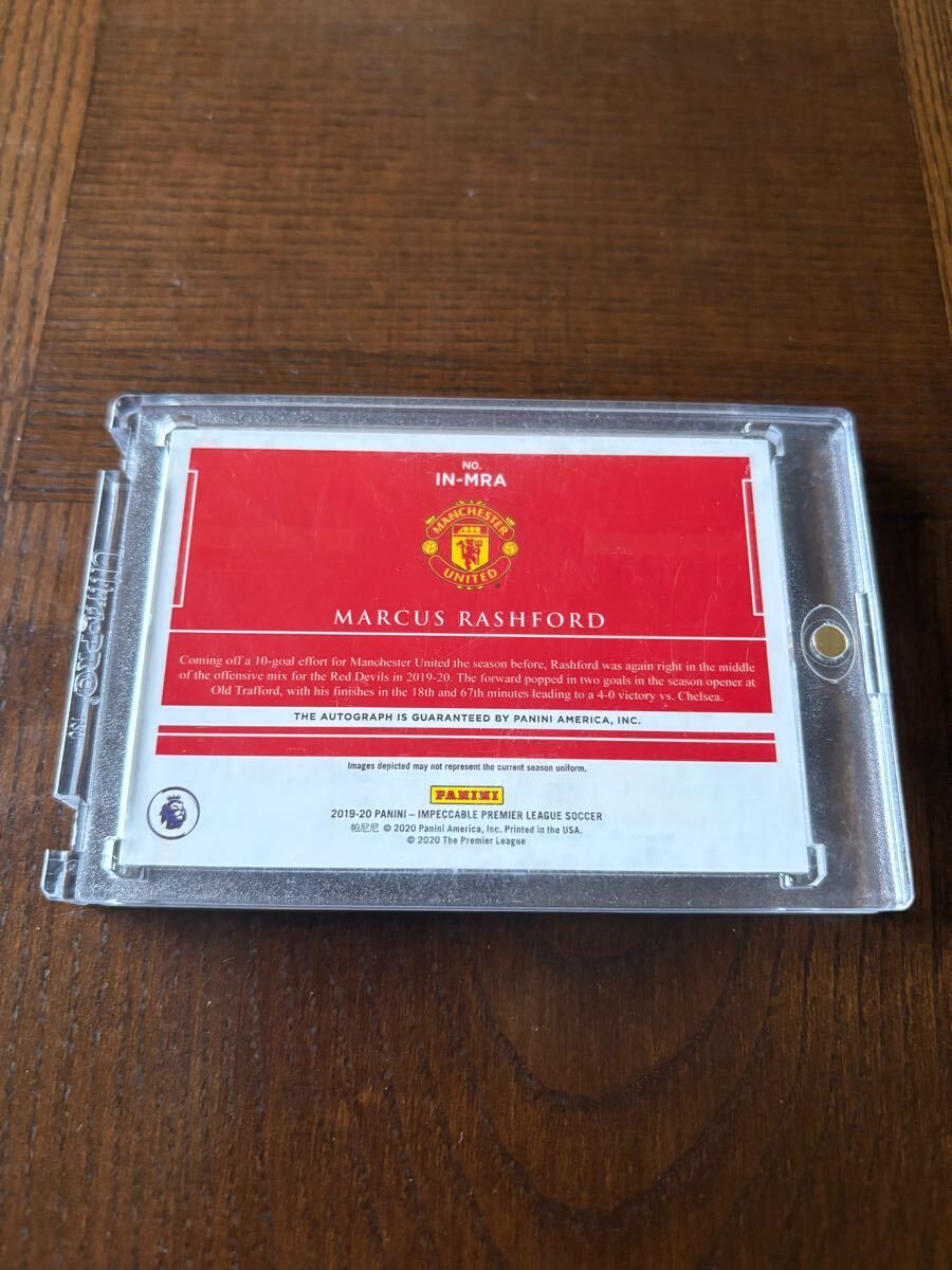 2019-20 Panini Impeccable Premier League Soccer Marcus 2019-20 Panini Impeccable Premier League Soccer Marcus