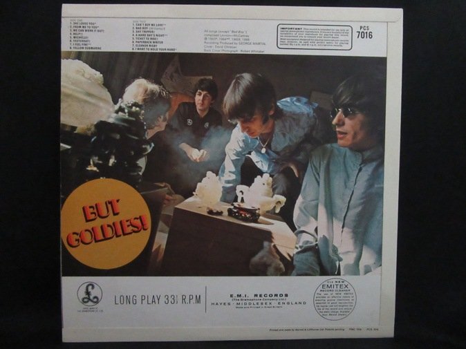 BEATLES★A Collection Of Beatles Oldies UK Y/B Parlophone Stereo オリジナル 極美品_画像2