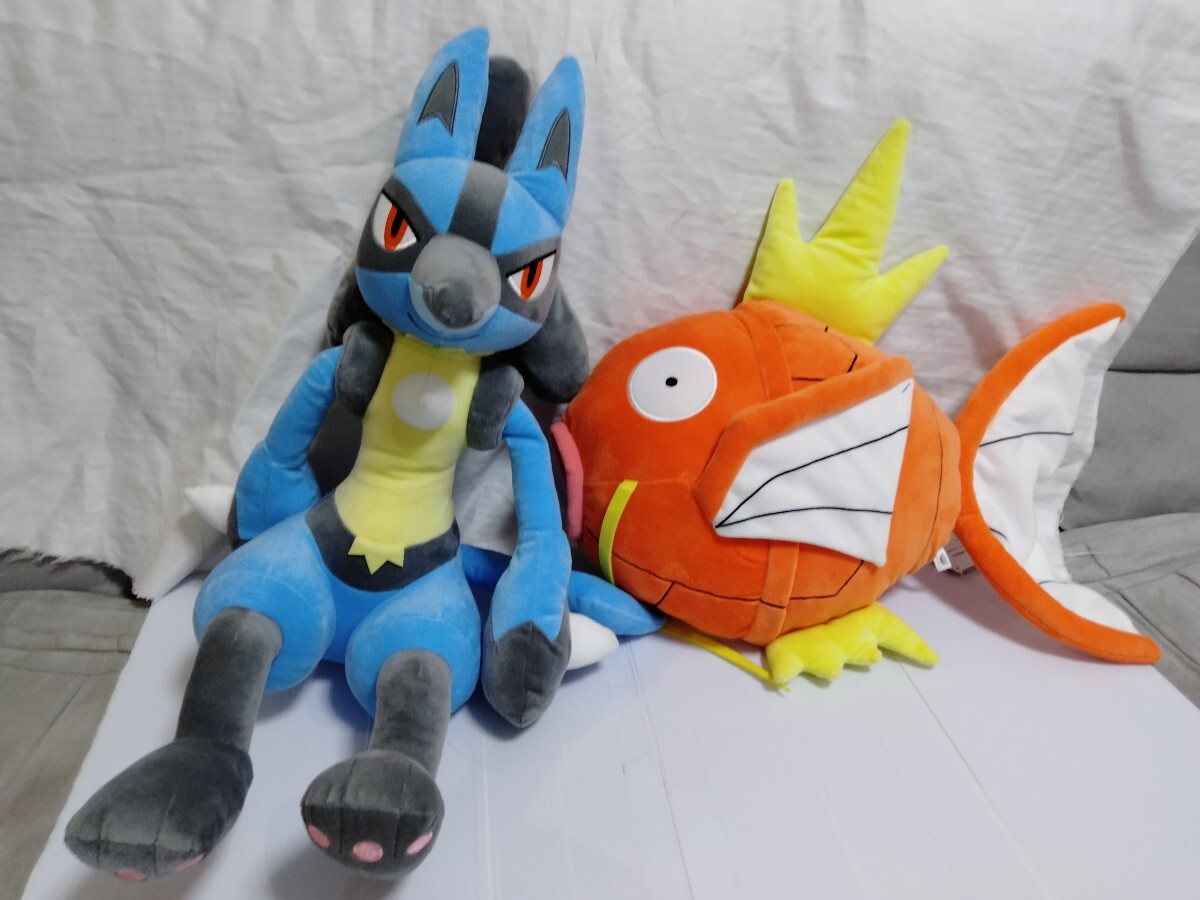 未使用 ポケモン ぬいぐるみ メタモン ルカリオ コイキング 未使用 ポケモン ぬいぐるみ メタモン ルカリオ コイキング