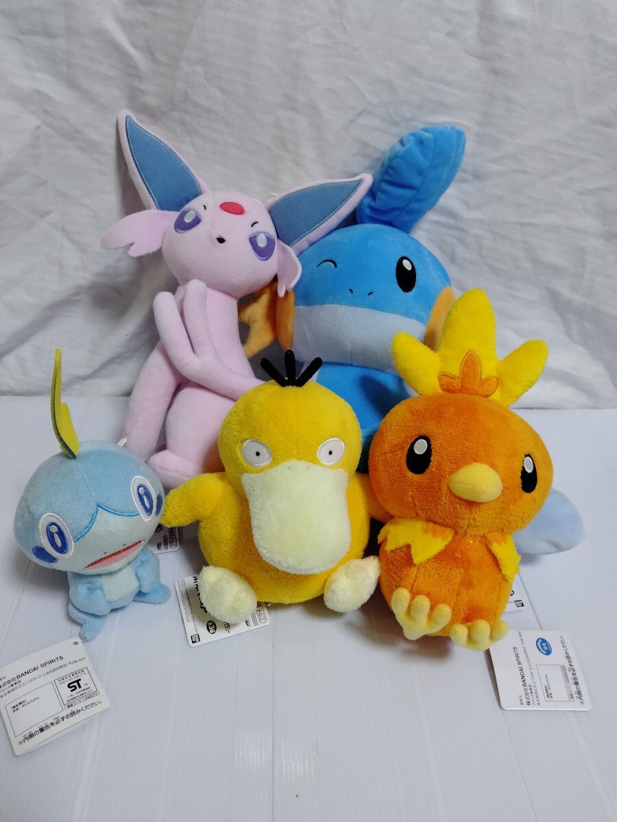 未使用 ポケモン ぬいぐるみ メタモン ルカリオ コイキング 未使用 ポケモン ぬいぐるみ メタモン ルカリオ コイキング