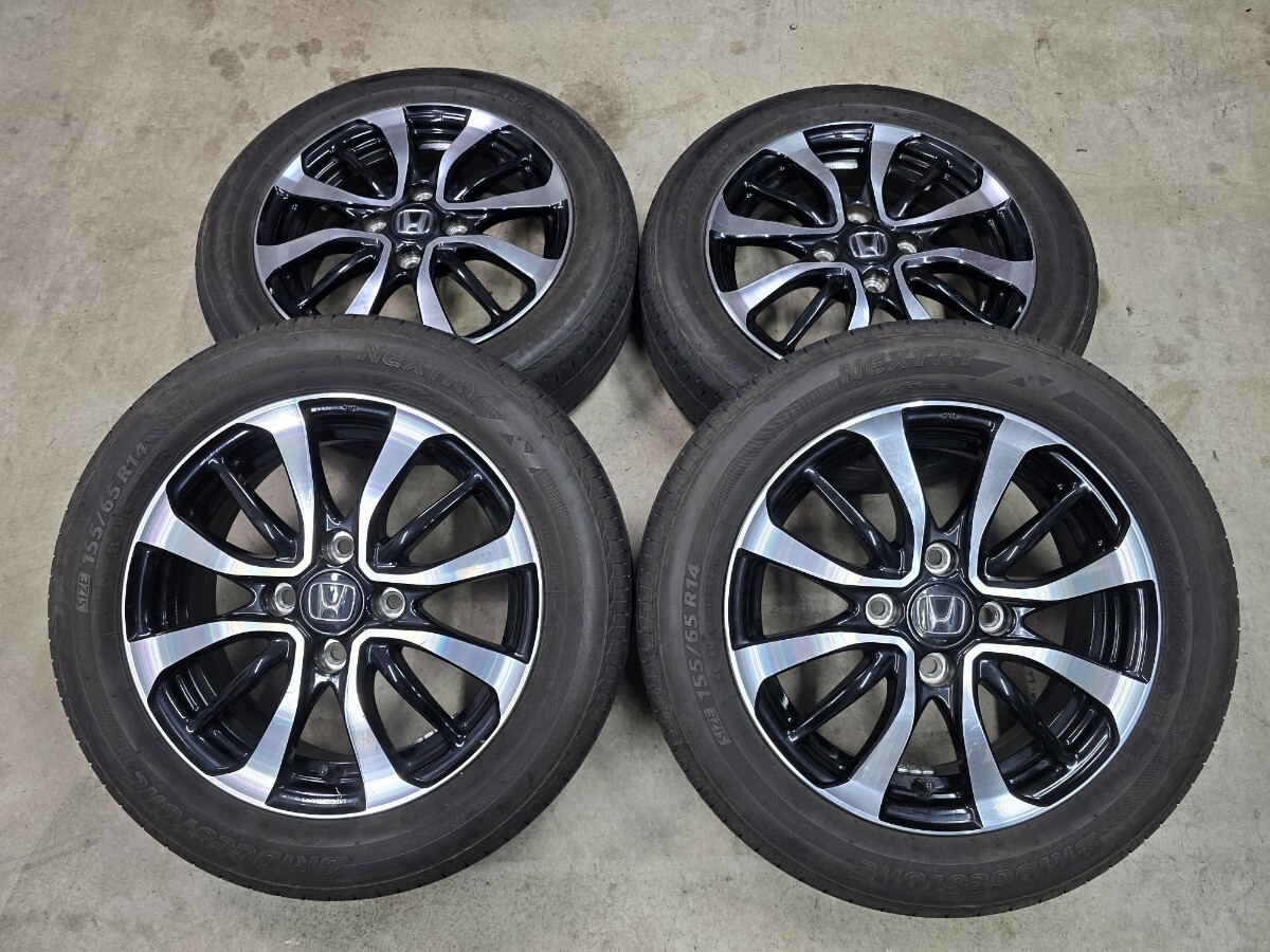 ホンダ N-BOX JF3 純正アルミホイール+ブリヂストン ネクスト ホンダ N-BOX JF3 純正アルミホイール+ブリヂストン ネクスト