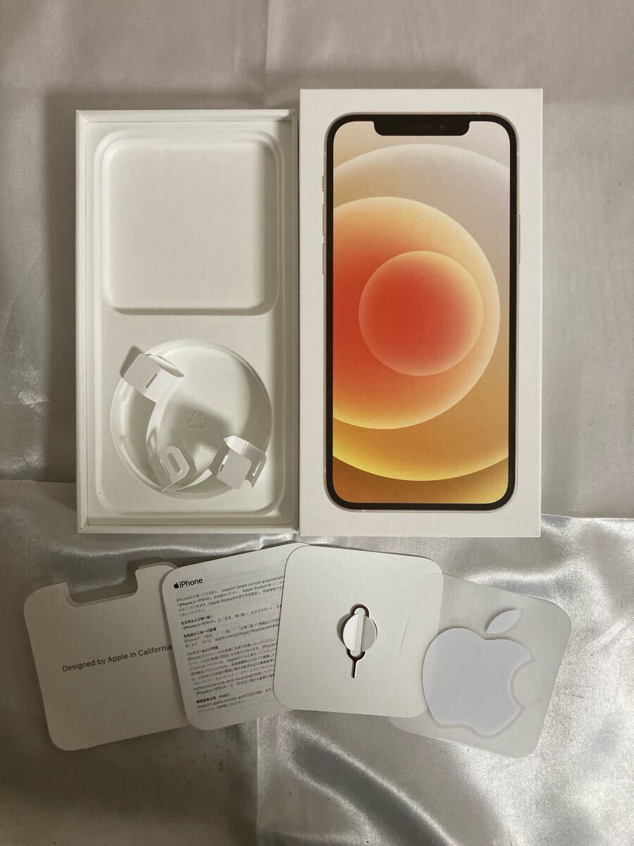 Apple iPhone12 128GB White A2402 MGHV3J/A バッテリ77% □SIM Apple iPhone12 128GB White A2402 MGHV3J/A バッテリ77% □SIM