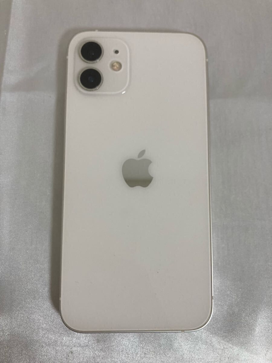 Apple iPhone12 128GB White A2402 MGHV3J/A バッテリ77% □SIM Apple iPhone12 128GB White A2402 MGHV3J/A バッテリ77% □SIM