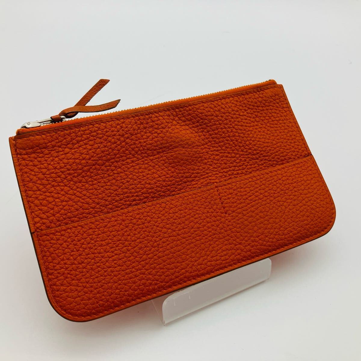 エルメス HERMES ドゴンGM 2つ折長財布 小銭入れ オレンジ トゴ エルメス HERMES ドゴンGM 2つ折長財布 小銭入れ オレンジ トゴ