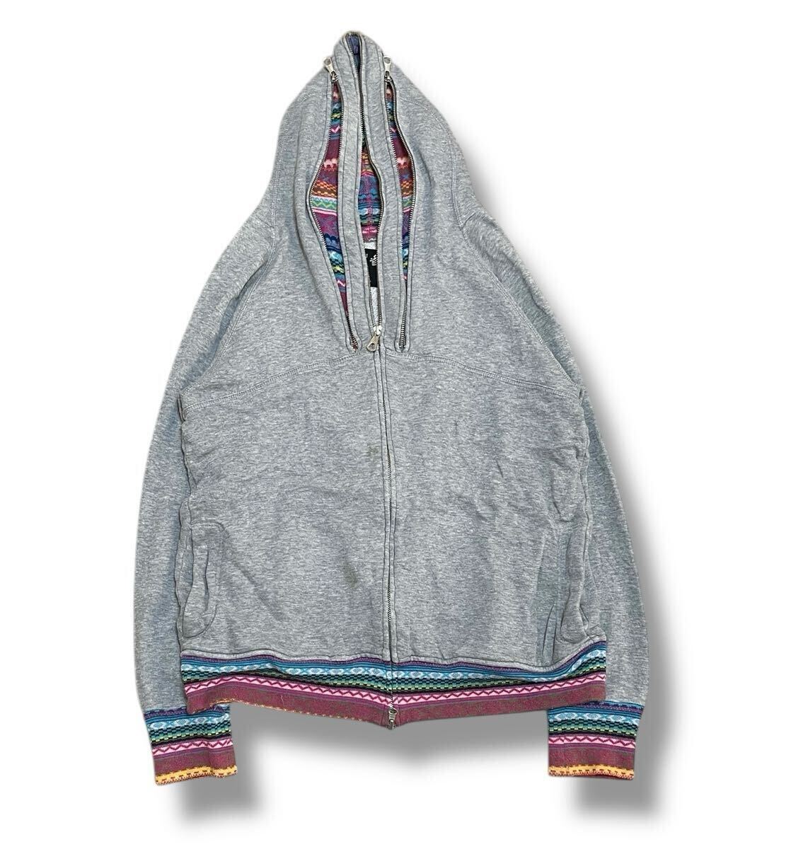 Rare 00s Archive PPFM Monster Zip Hoodie L.G.B. LGB 14th Rare 00s Archive PPFM Monster Zip Hoodie L.G.B. LGB 14th