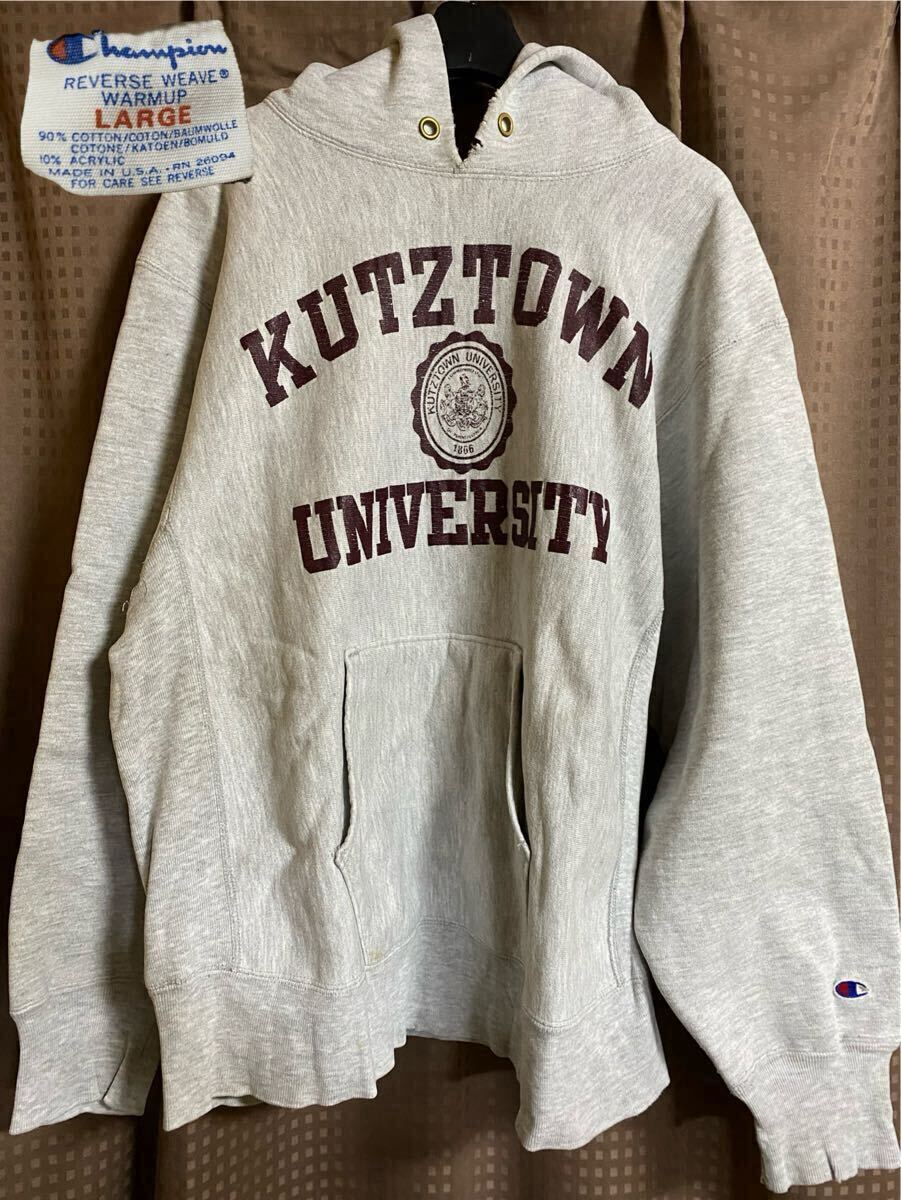 希少 80s リバースウィーブ チャンピオン グレー L vintage 古着 希少 80s リバースウィーブ チャンピオン グレー L vintage 古着