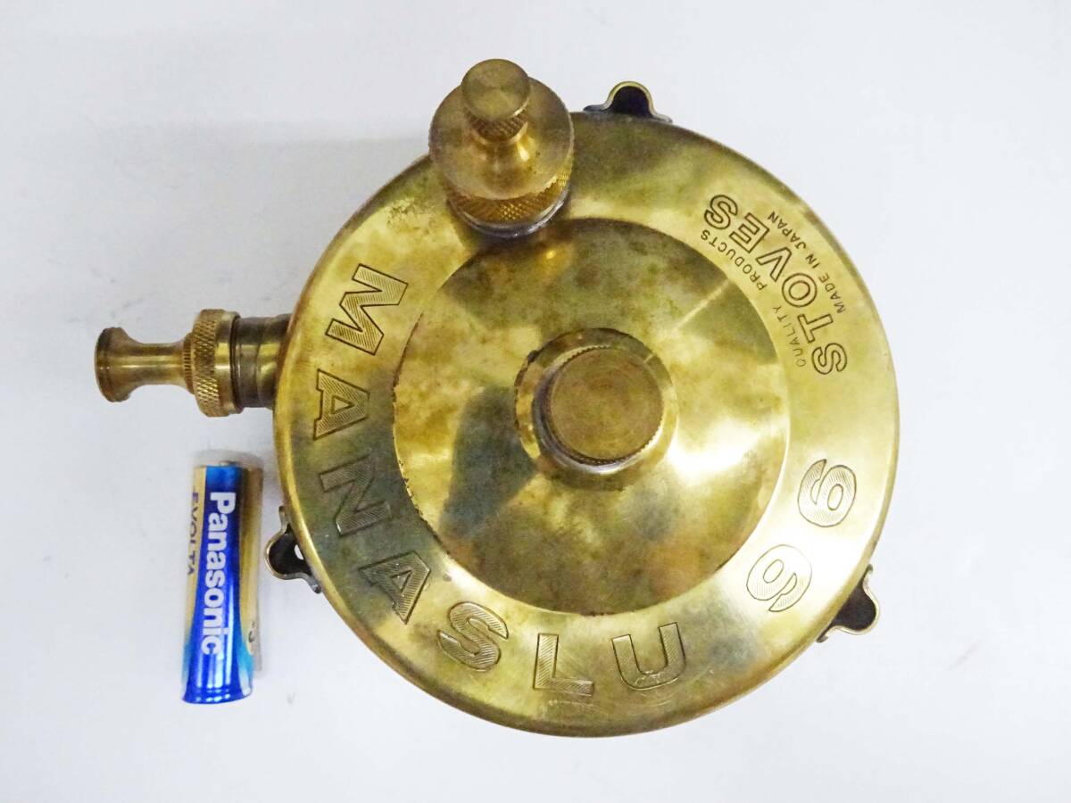 ◇(NS) 真鍮製 MANASLU マナスル 96 キャンピングストーブ 缶 ◇(NS) 真鍮製 MANASLU マナスル 96 キャンピングストーブ 缶
