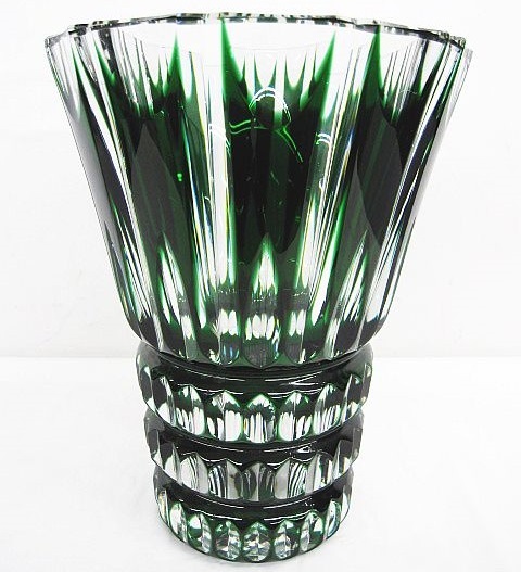 現状品 SAINT LOUIS サンルイ クリスタル ガラス 花瓶 フラワー 現状品 SAINT LOUIS サンルイ クリスタル ガラス 花瓶 フラワー
