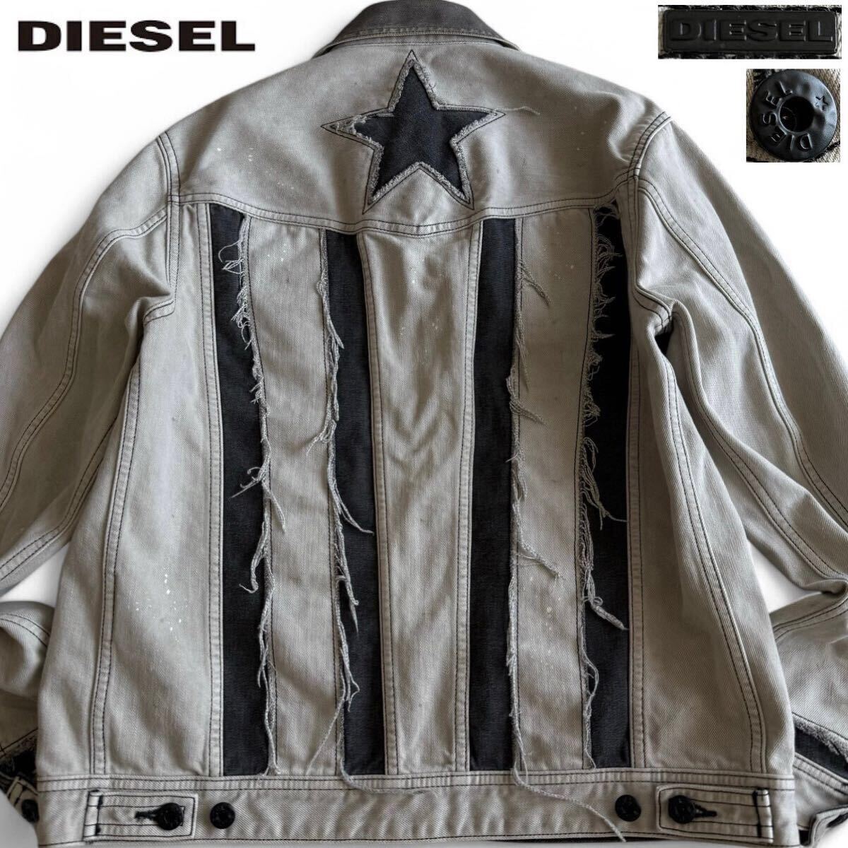極美品○DIESEL ディーゼル『ヴィンテージ感抜群!』ダメージ 極美品○DIESEL ディーゼル『ヴィンテージ感抜群!』ダメージ