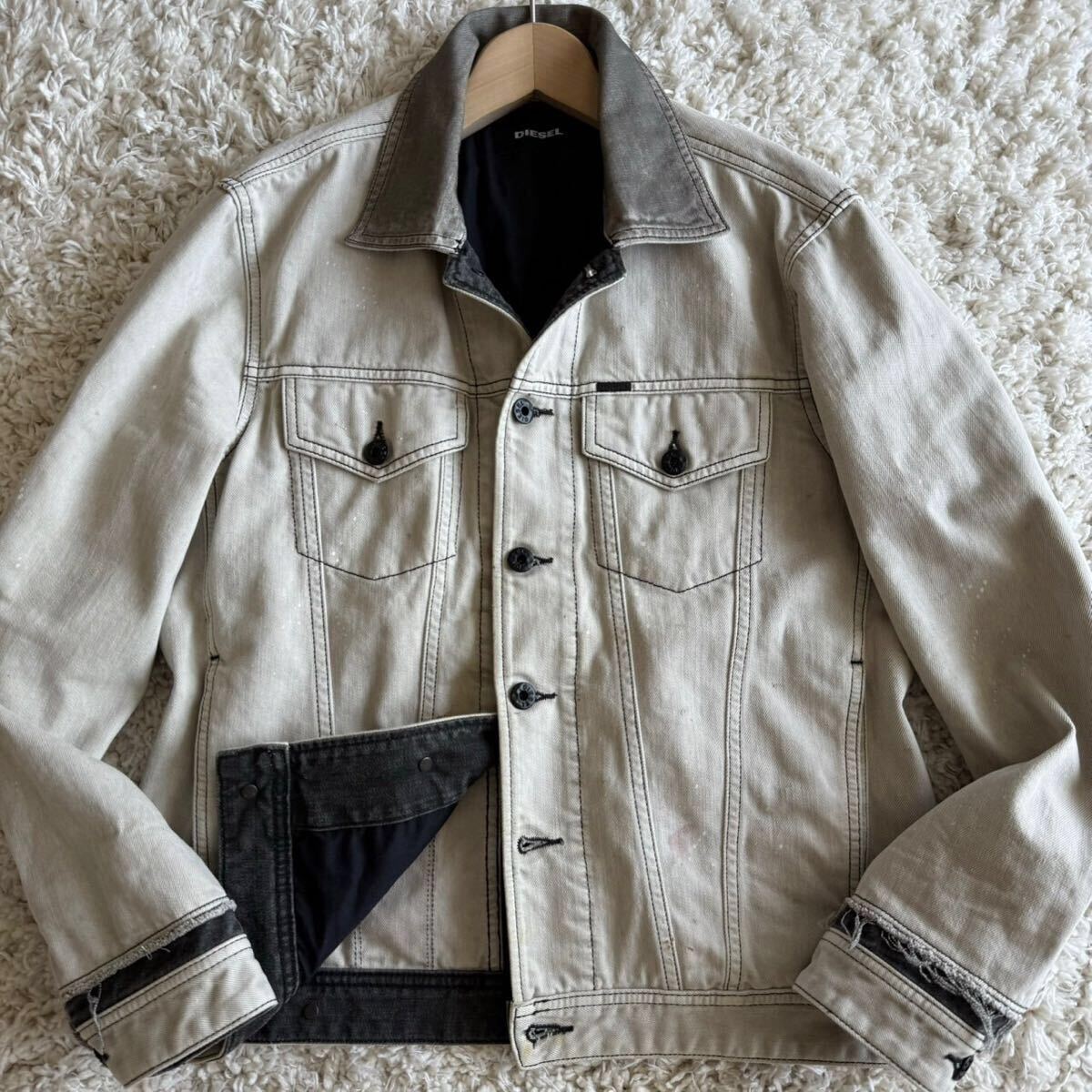 極美品○DIESEL ディーゼル『ヴィンテージ感抜群!』ダメージ 極美品○DIESEL ディーゼル『ヴィンテージ感抜群!』ダメージ