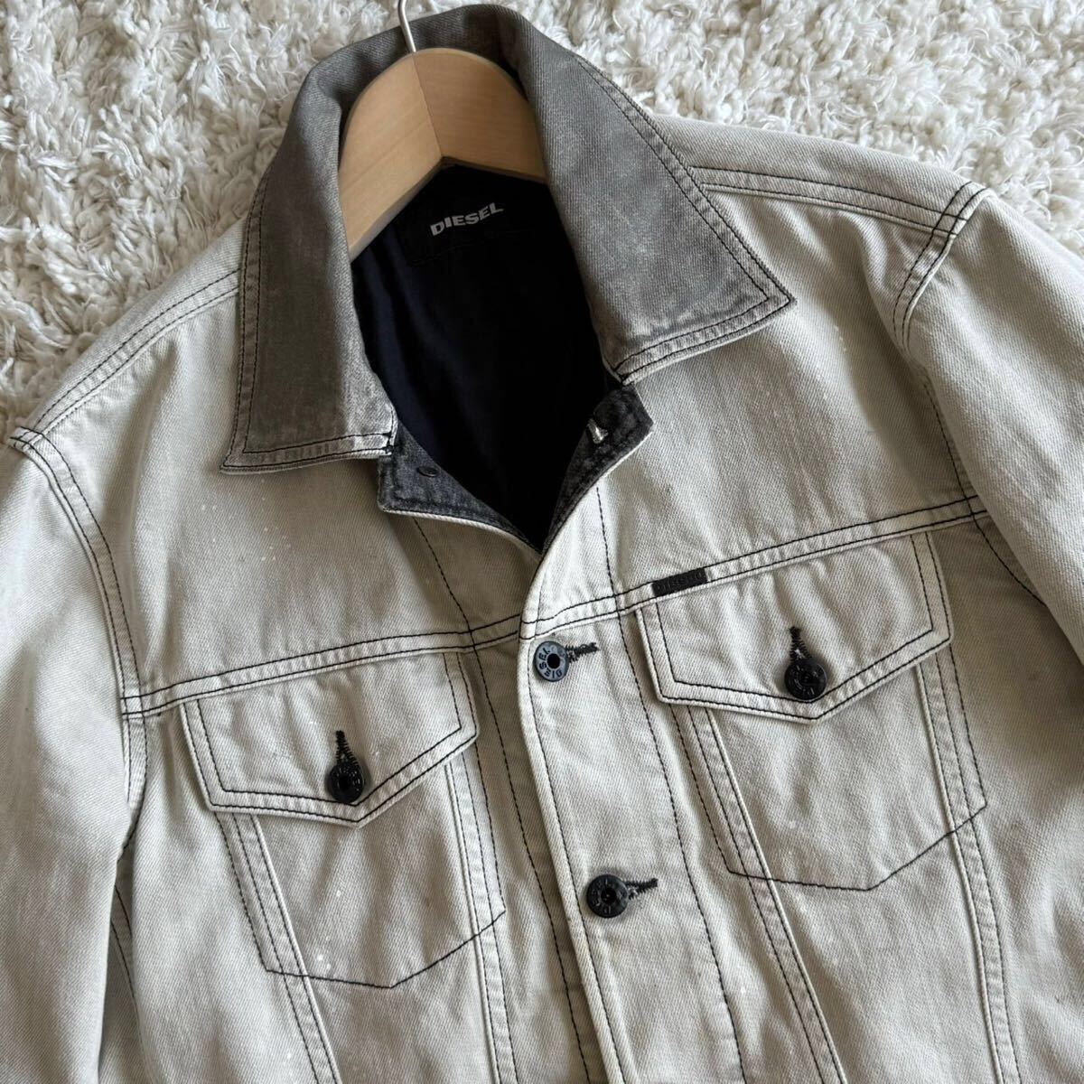 極美品○DIESEL ディーゼル『ヴィンテージ感抜群!』ダメージ 極美品○DIESEL ディーゼル『ヴィンテージ感抜群!』ダメージ
