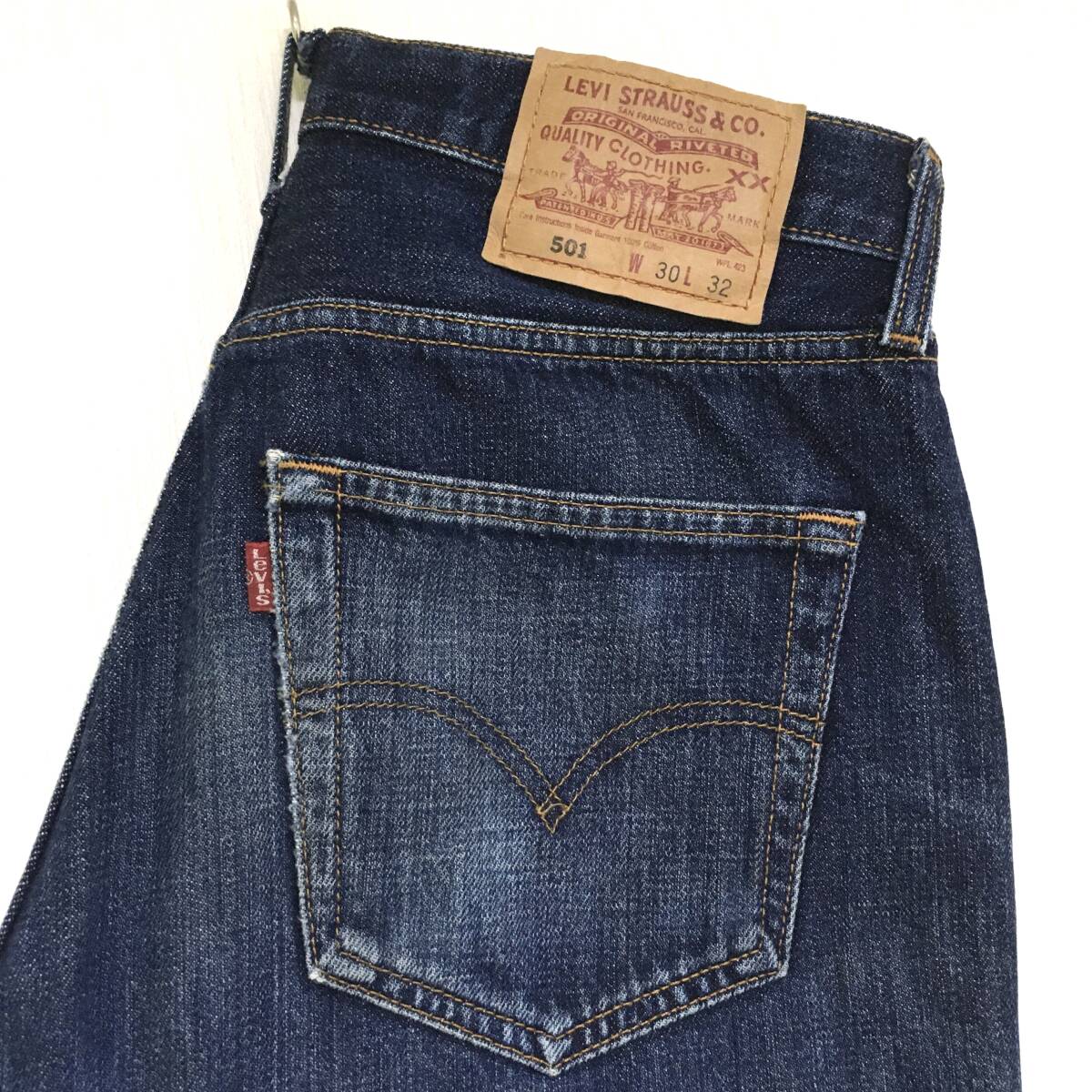 希少 00's Levi's 501 W30 CONE MILLS INDIGO 濃紺 フィリピン製 希少 00's Levi's 501 W30 CONE MILLS INDIGO 濃紺 フィリピン製