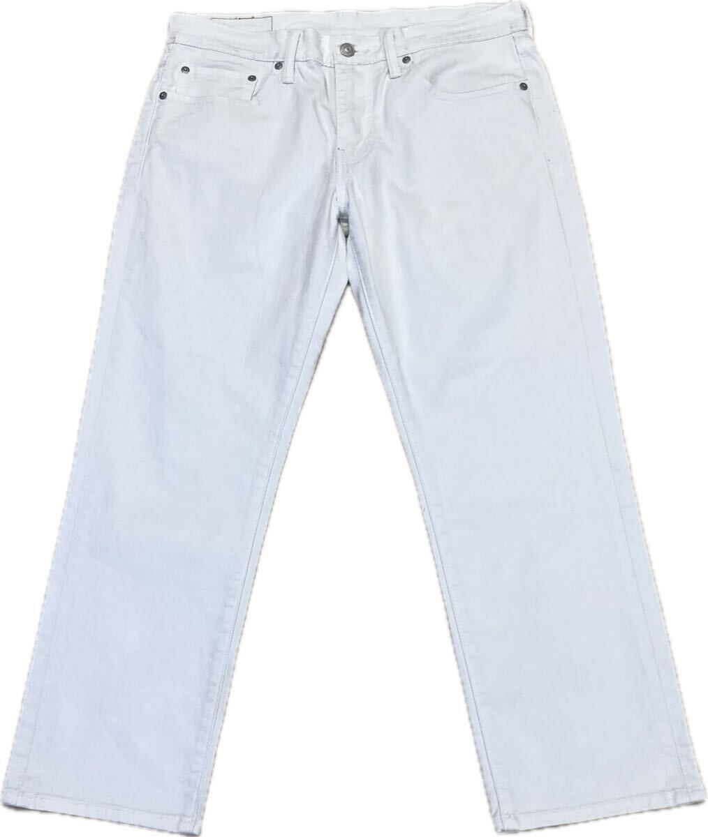 美品★リーバイス511♂ホワイトジーンズ★32-32★ストレッチ