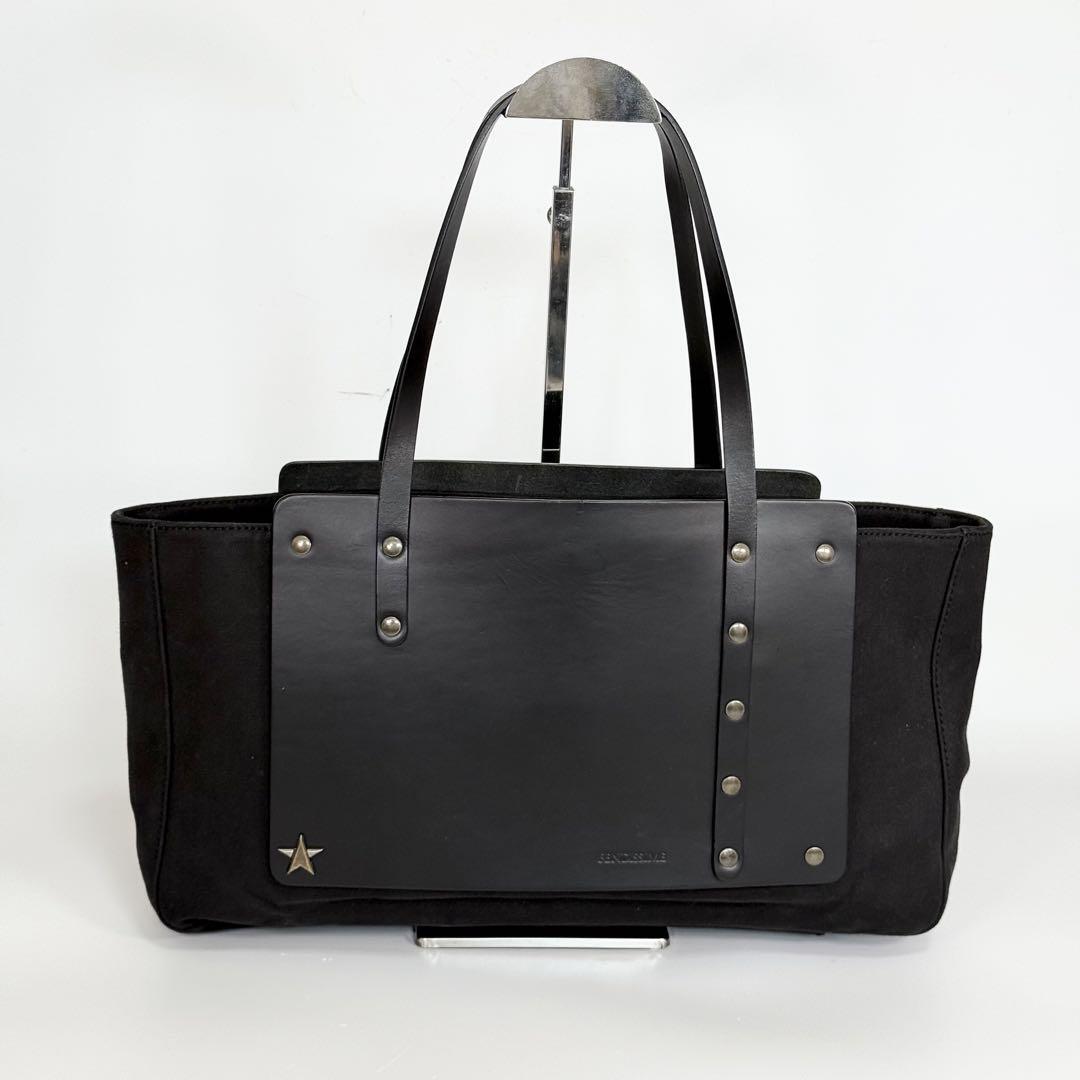 美品 FENDISSIME トートバッグ ハンドバッグ キャンバス レザー 美品 FENDISSIME トートバッグ ハンドバッグ キャンバス レザー