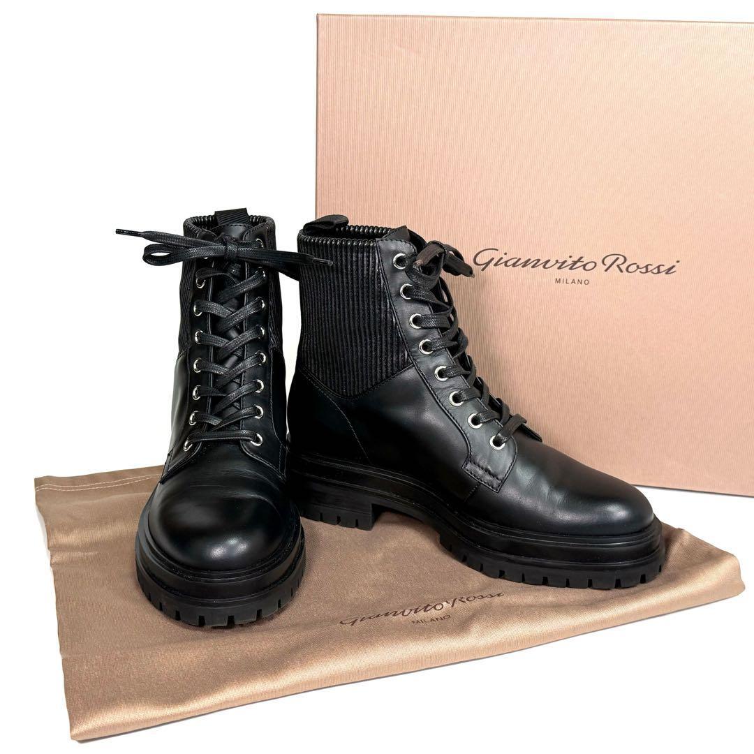 美品】Gianvito Rossi 黒 レザーブーツ ショートブーツ|Yahoo 美品】Gianvito Rossi 黒 レザーブーツ ショートブーツ|Yahoo