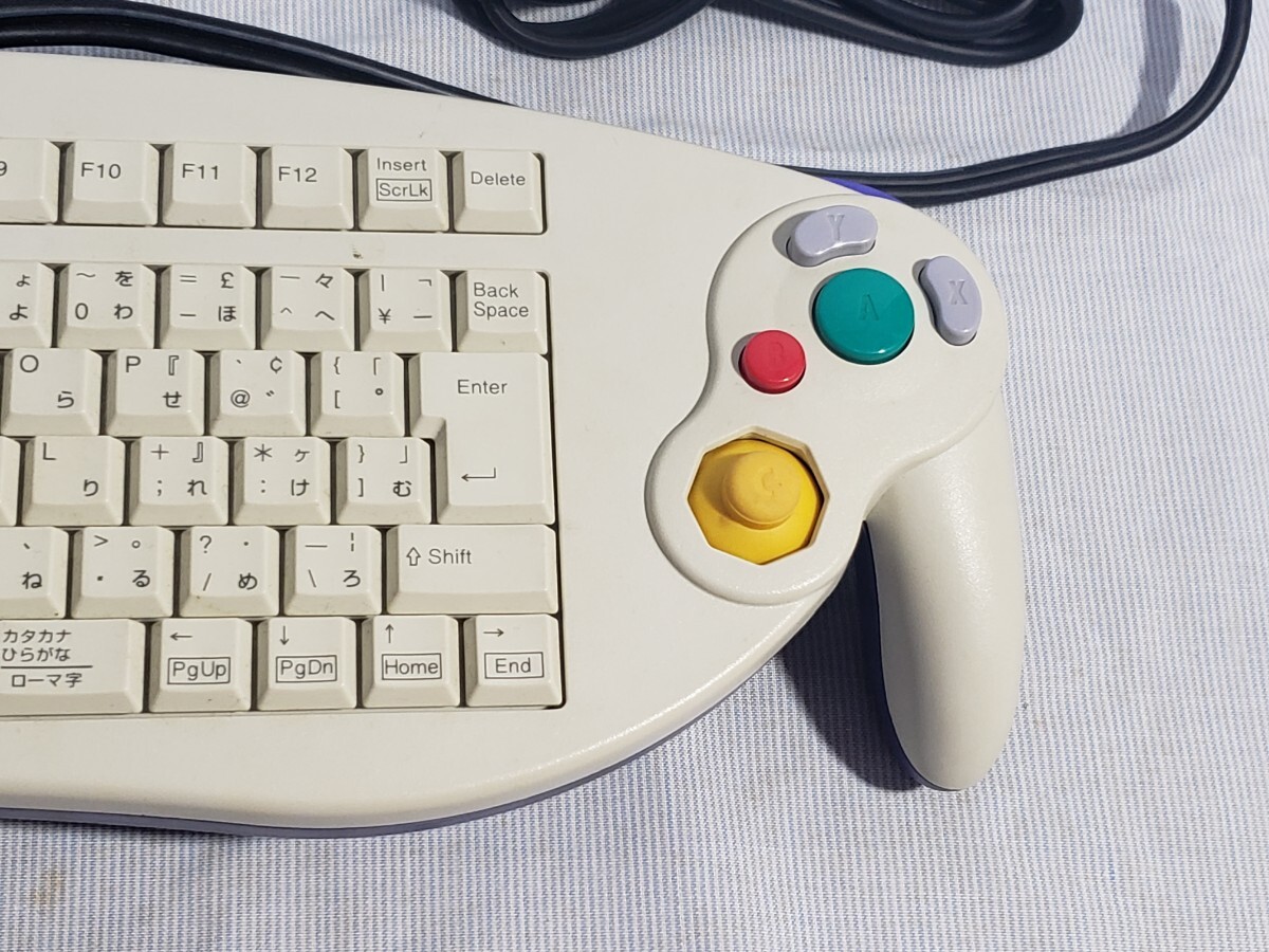 Nintendo ゲームキューブ ASCII キーボードコントローラー ASC Nintendo ゲームキューブ ASCII キーボードコントローラー ASC
