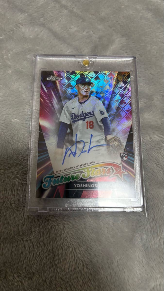 99枚限定】2024 TOPPS CHROME LOGOFRACTOR AUTOGRAPHS YOSHINOBU 99枚限定】2024 TOPPS CHROME LOGOFRACTOR AUTOGRAPHS YOSHINOBU