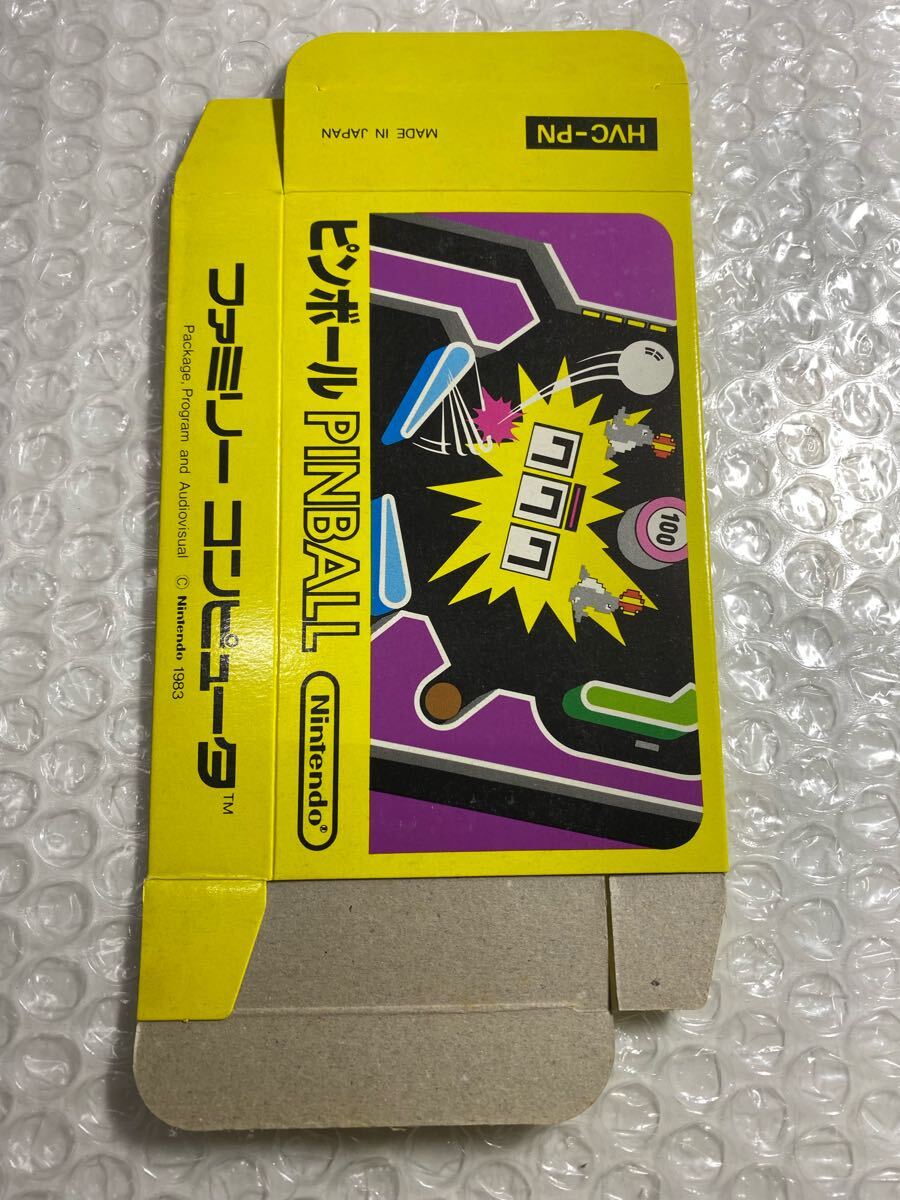 新品未使用 FC ピンボール 箱のみ ファミコン 任天堂 小箱 新品未使用 FC ピンボール 箱のみ ファミコン 任天堂 小箱