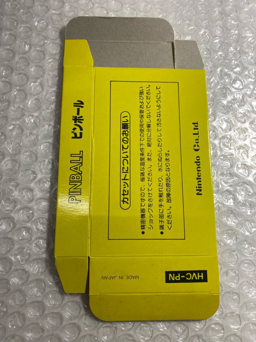 新品未使用 FC ピンボール 箱のみ ファミコン 任天堂 小箱 新品未使用 FC ピンボール 箱のみ ファミコン 任天堂 小箱