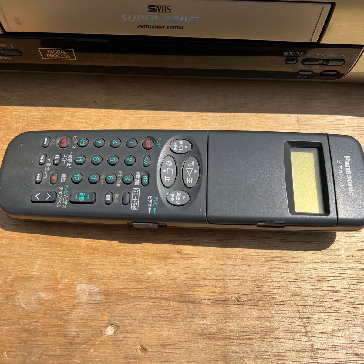 Panasonic NV-SB707 通電のみ確認 リモコン付(VHSビデオデッキ Panasonic NV-SB707 通電のみ確認 リモコン付(VHSビデオデッキ