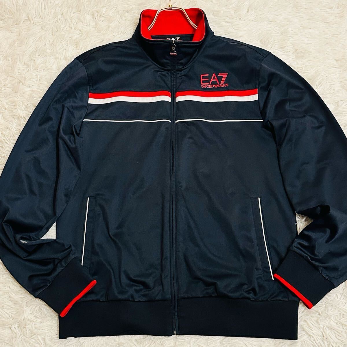 美品 超希少XL エンポリオ アルマーニ トラックジャケット 美品 超希少XL エンポリオ アルマーニ トラックジャケット