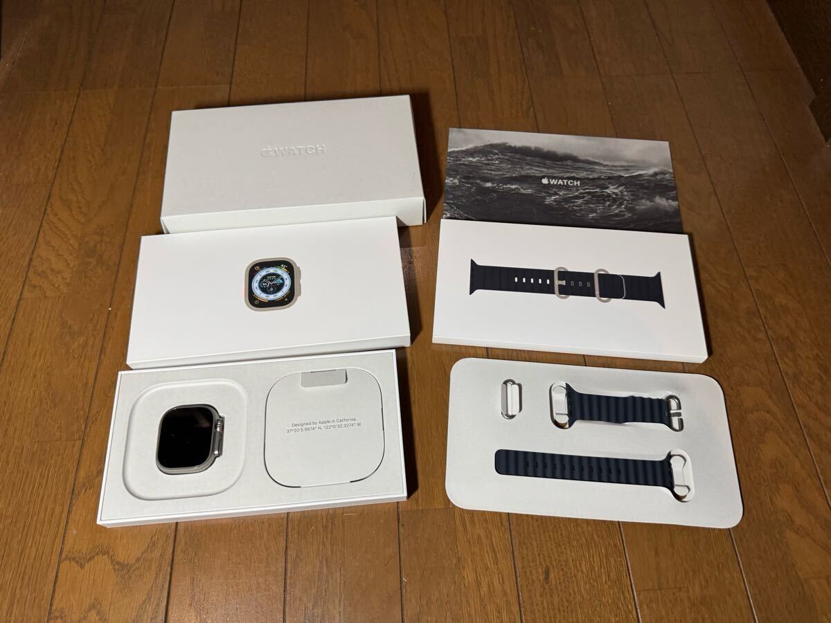 美品】Apple Watch Ultra GPS+Cellularモデル 49mm MQFK3J/A 美品】Apple Watch Ultra GPS+Cellularモデル 49mm MQFK3J/A