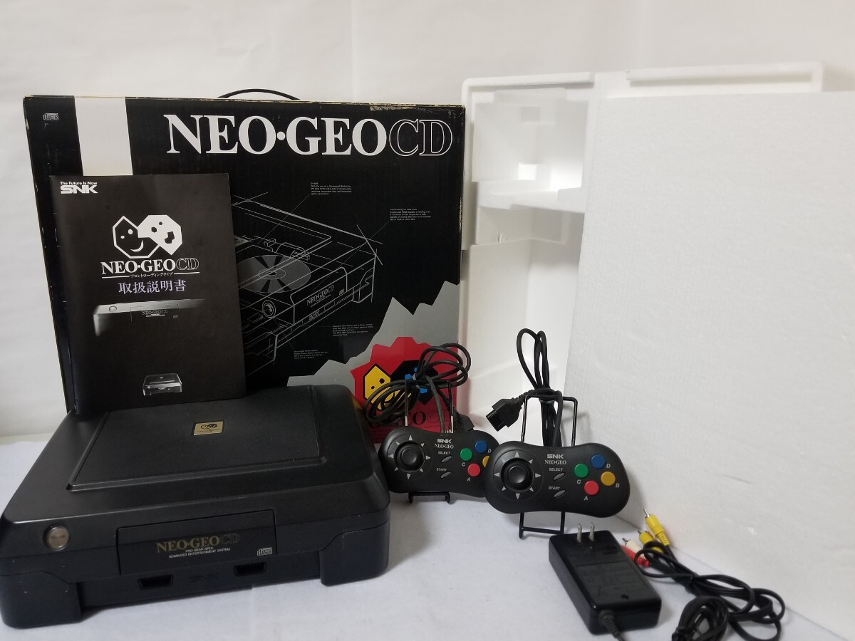 中古品・起動確認済/難あり・番号一致】◇NEOGEO CD/ネオジオ CD 中古品・起動確認済/難あり・番号一致】◇NEOGEO CD/ネオジオ CD