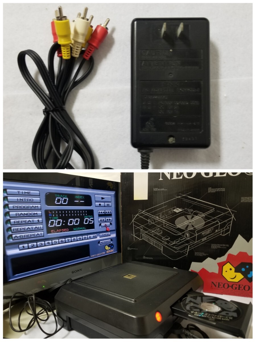 中古品・起動確認済/難あり・番号一致】◇NEOGEO CD/ネオジオ CD 中古品・起動確認済/難あり・番号一致】◇NEOGEO CD/ネオジオ CD