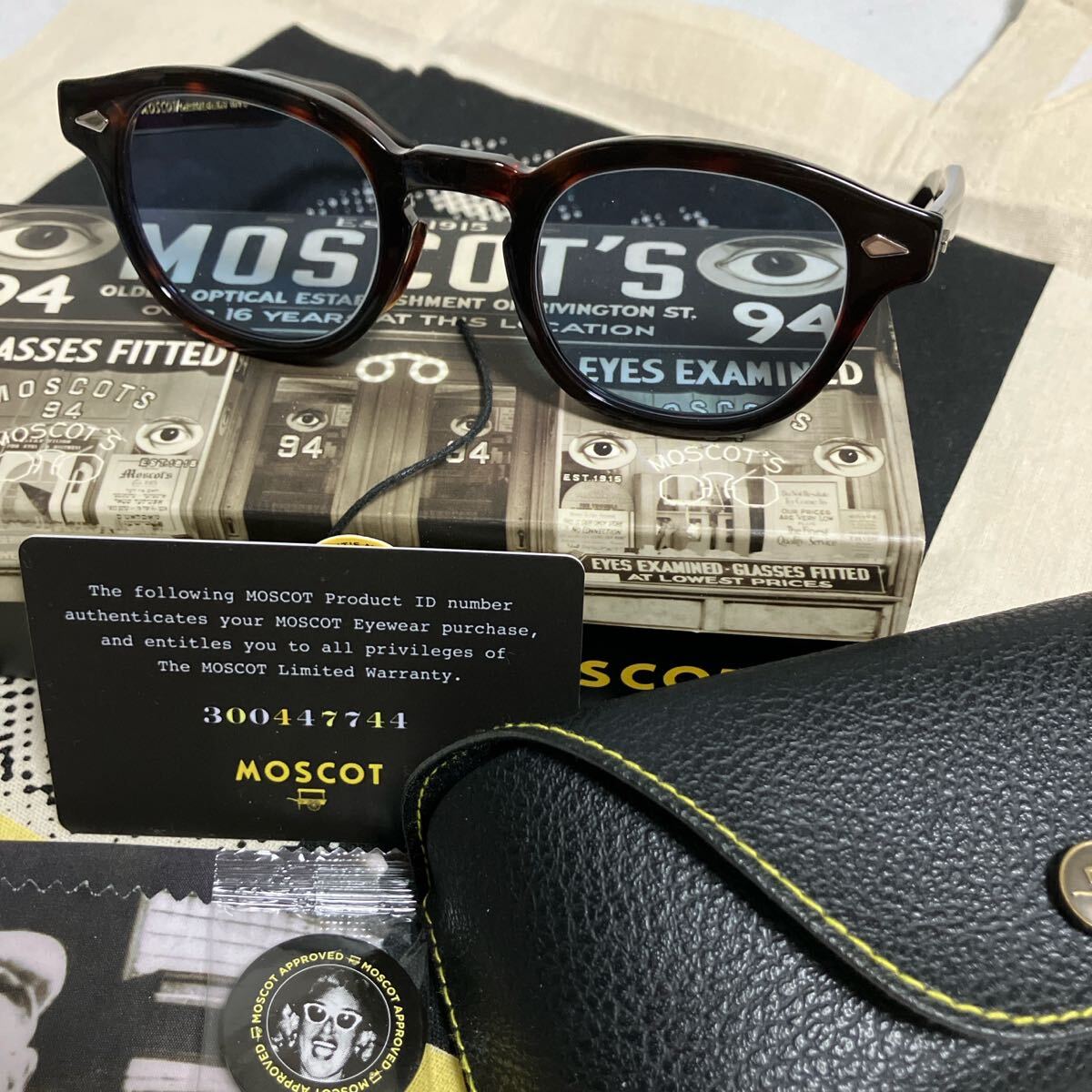 極美品】MOSCOT/LEMTOSH モスコット/レムトッシュ ジャパン 極美品】MOSCOT/LEMTOSH モスコット/レムトッシュ ジャパン