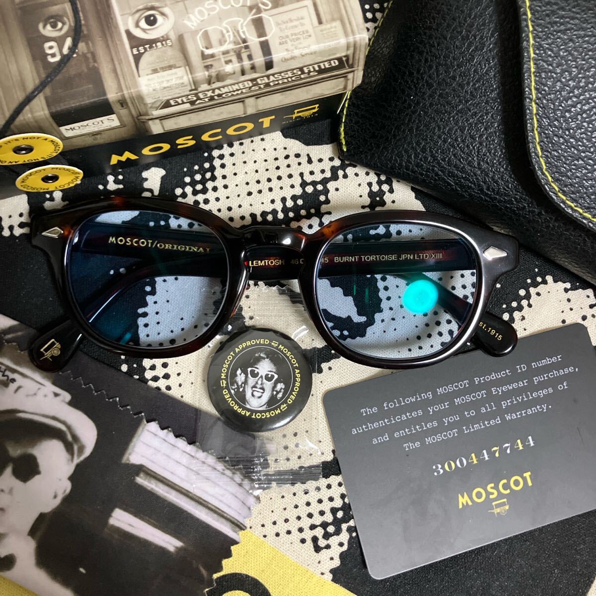 極美品】MOSCOT/LEMTOSH モスコット/レムトッシュ ジャパン 極美品】MOSCOT/LEMTOSH モスコット/レムトッシュ ジャパン