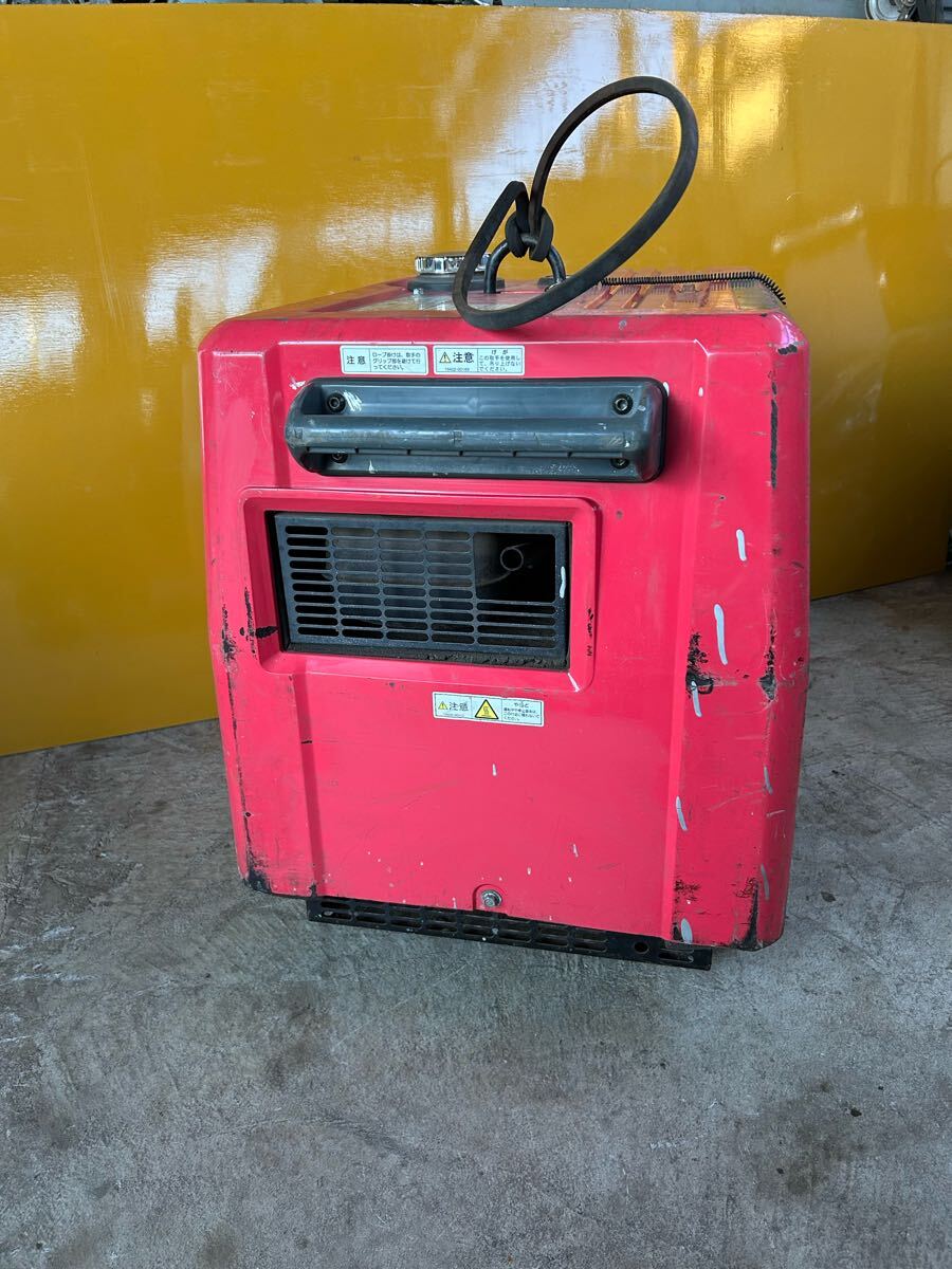 中古現状 新ダイワ EGW151MS 防音型エンジン発電機兼用溶接機 中古現状 新ダイワ EGW151MS 防音型エンジン発電機兼用溶接機