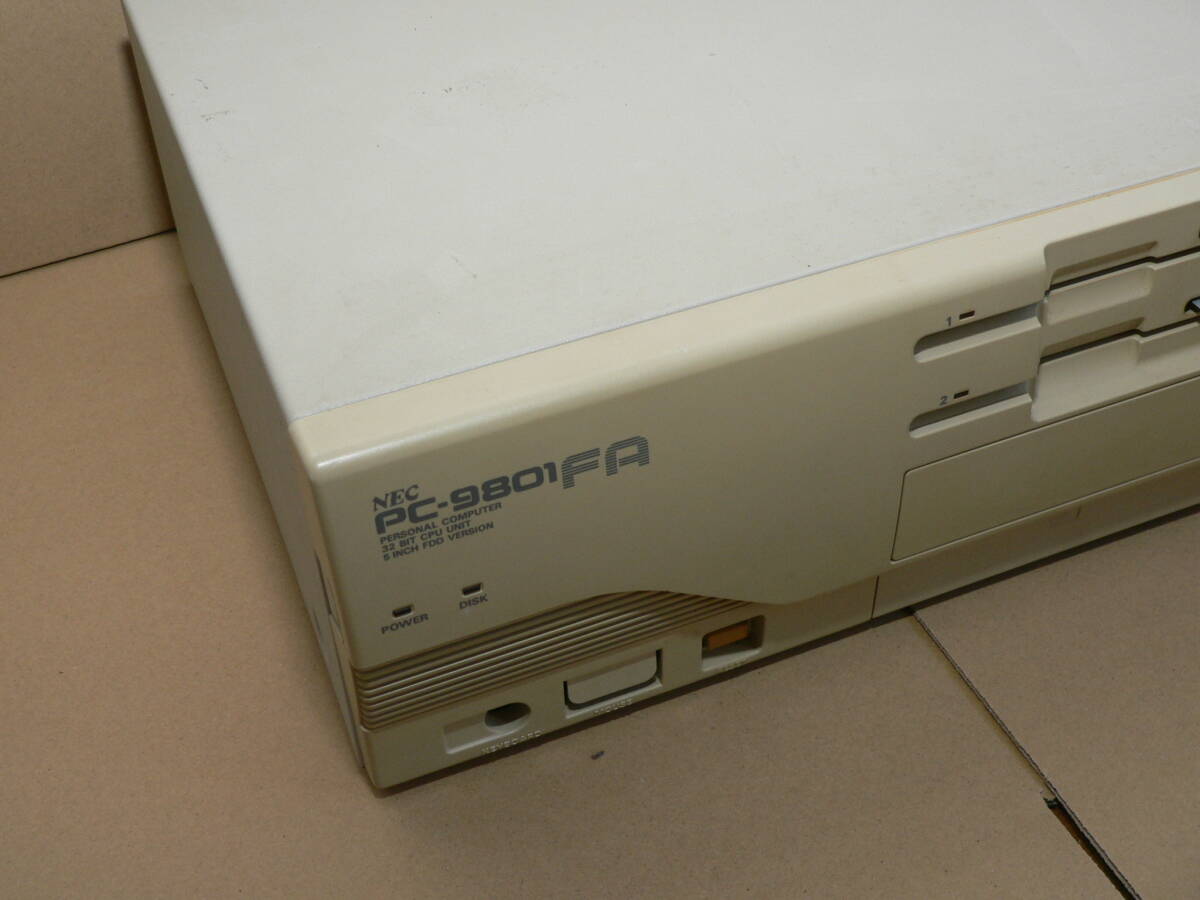 NEC PC-9801 FA デスクトップパソコン 本体 How Many Files 画面 NEC PC-9801 FA デスクトップパソコン 本体 How Many Files 画面