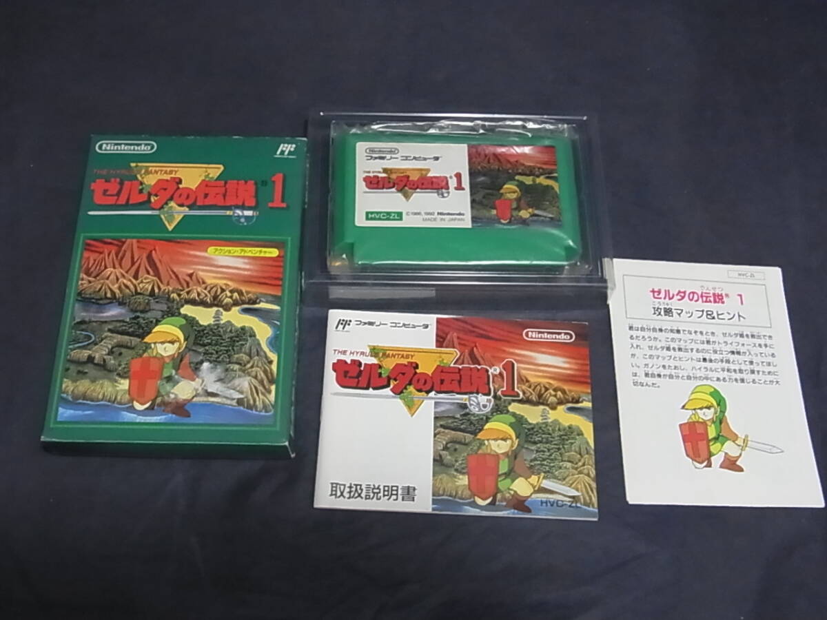 164☆100円~☆ゼルダの伝説□ファミコン FC□箱・説明書付□美 164☆100円~☆ゼルダの伝説□ファミコン FC□箱・説明書付□美