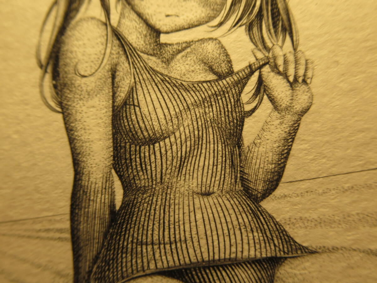 ☆萌銅版画 一円出品 サインエディション有 コレクション 手描き ☆萌銅版画 一円出品 サインエディション有 コレクション 手描き
