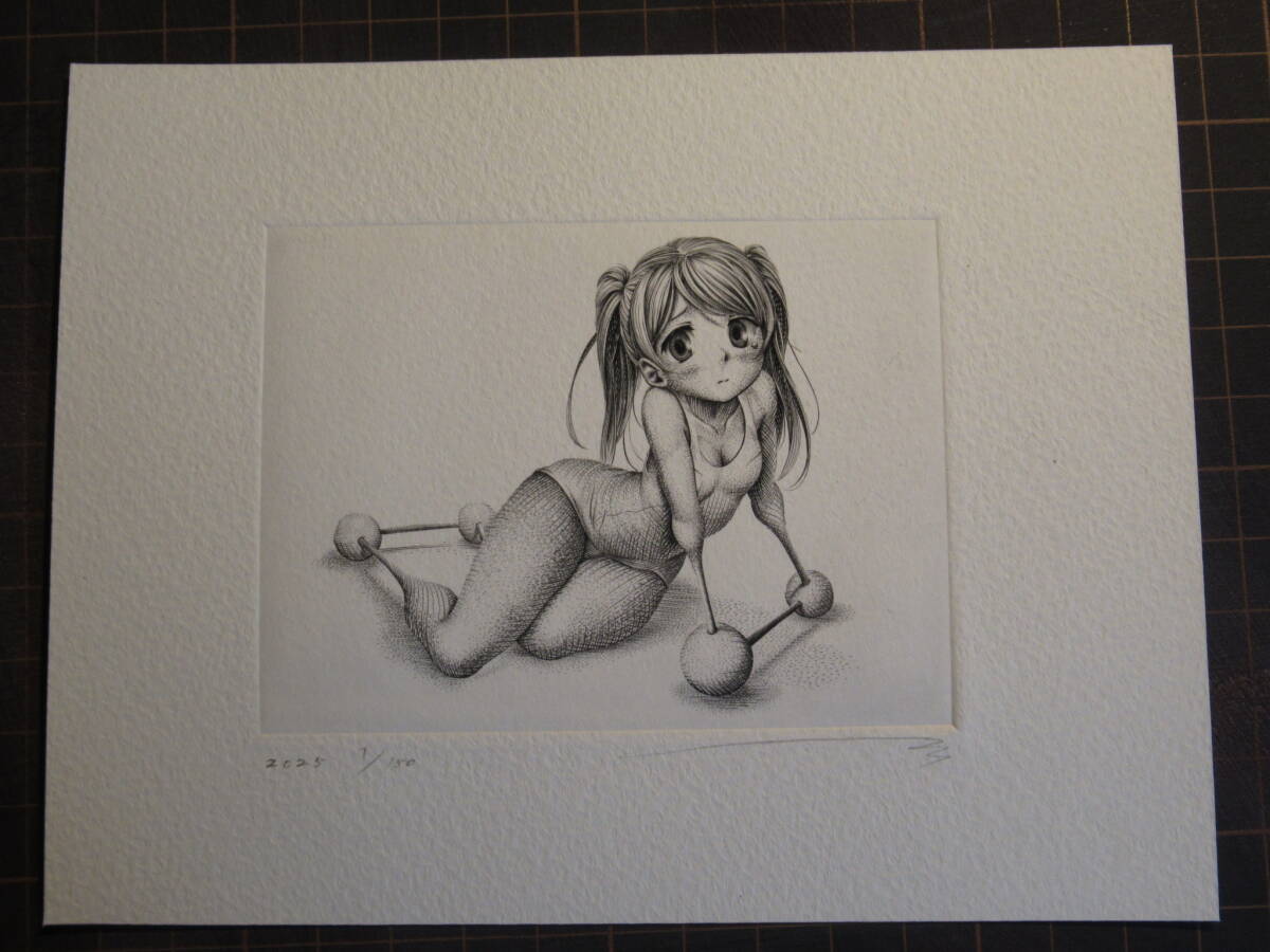 ☆萌銅版画 一円出品 サインエディション有 コレクション 手描き ☆萌銅版画 一円出品 サインエディション有 コレクション 手描き