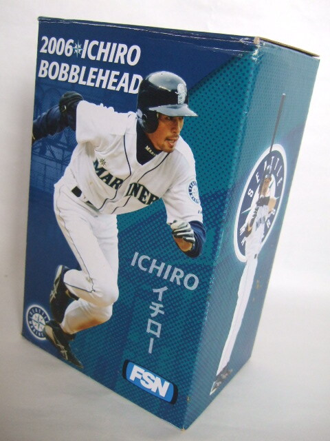 2006 イチロー マリナーズ 球場配布 バブルヘッド 首振り人形 2006 イチロー マリナーズ 球場配布 バブルヘッド 首振り人形