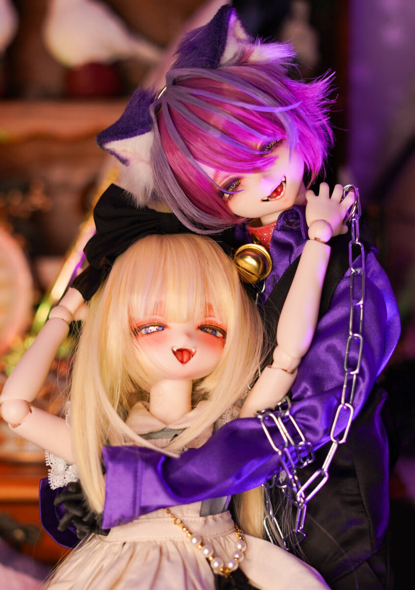☆ラビオレ☆DDH-09セミホワイト カスタムヘッド+ウィッグ+ ☆ラビオレ☆DDH-09セミホワイト カスタムヘッド+ウィッグ+